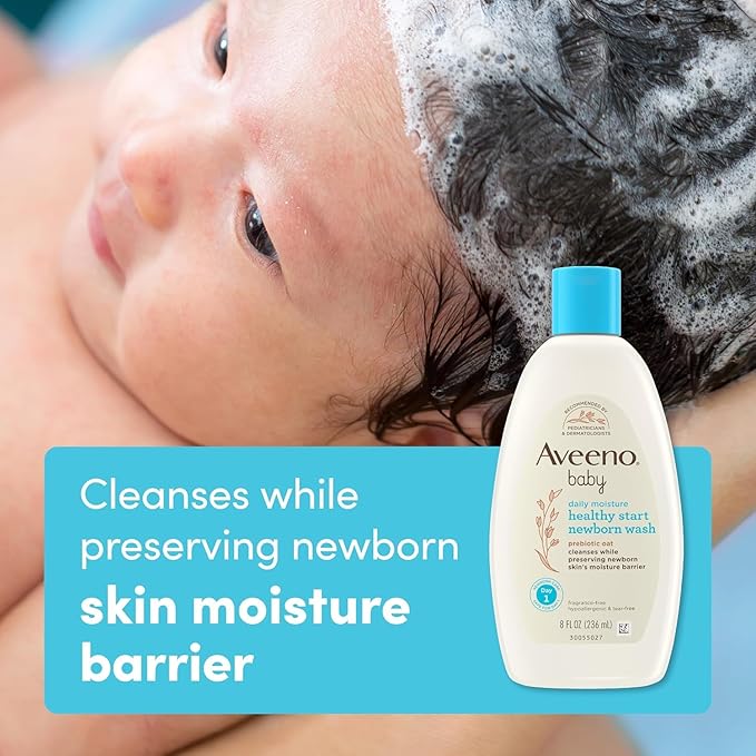 Healthy Start Newborn Wash + Balm Bundle
