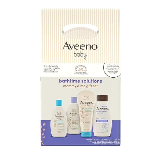 Aveeno Baby Bathtime Solutions Mommy & Me Gift Set