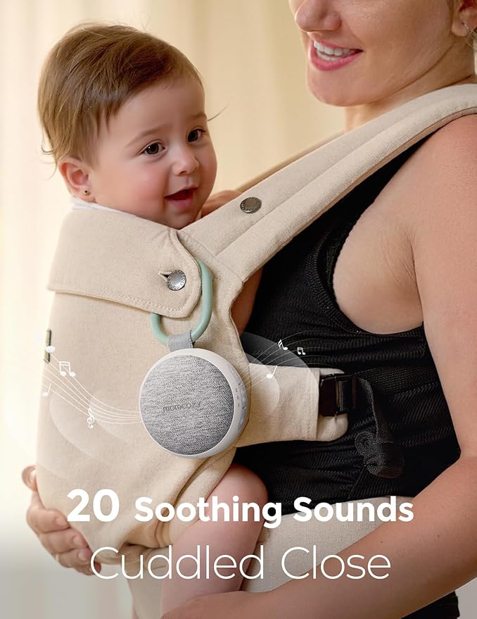 Momcozy Portable Sound Machine with Night Light