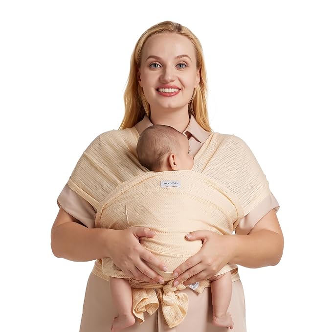 Momcozy Baby Carrier AirMesh Beige