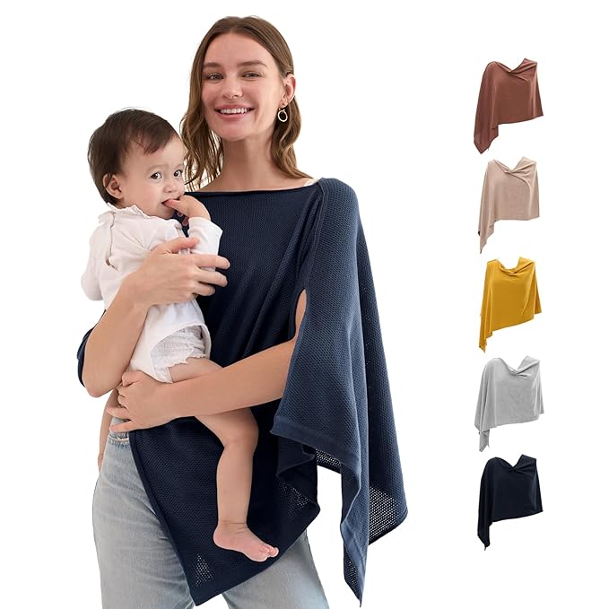 Black Momcozy Nursing Cover