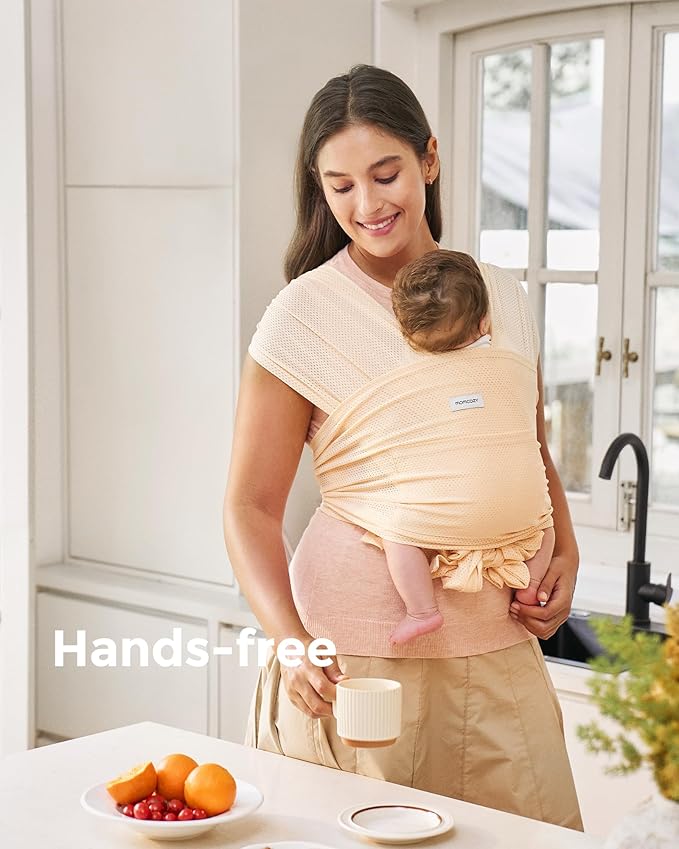 Momcozy Baby Carrier AirMesh Light Beige