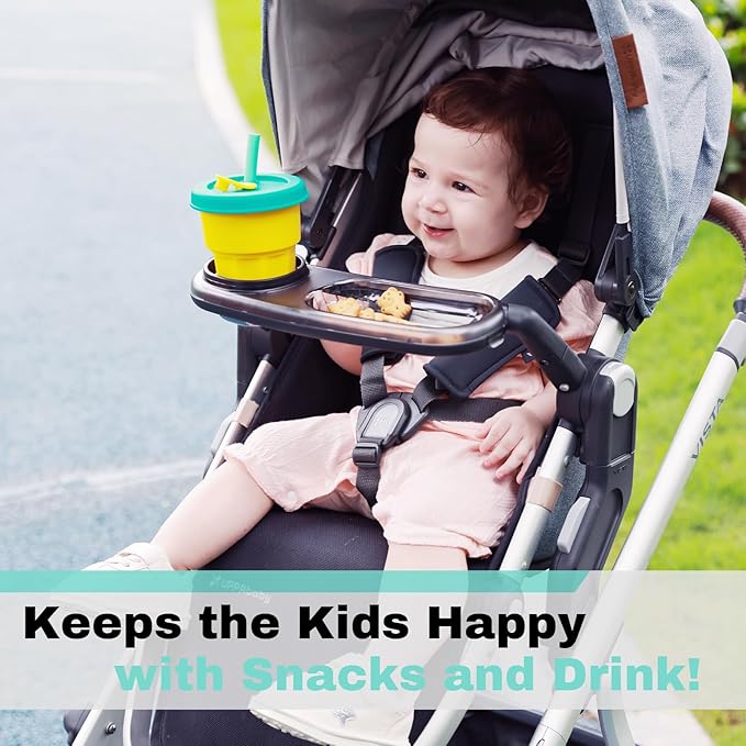 Snack Tray for UPPAbaby Vista/Vista V2/Vista V3/Cruz/Cruz V2/ RumbleSeat/RumbleSeat V2