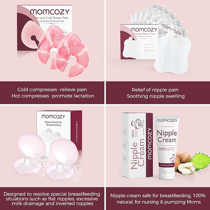 Momcozy Hot and Cold Breast Therapy Packs