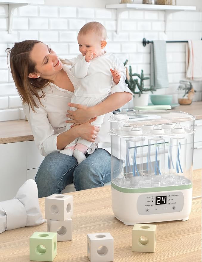 Momcozy 8-in-1 Bottle Sterilizer and Dryer