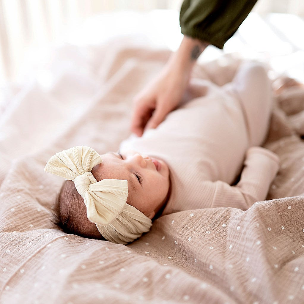 2 Pack Cotton Muslin Swaddle Blanket