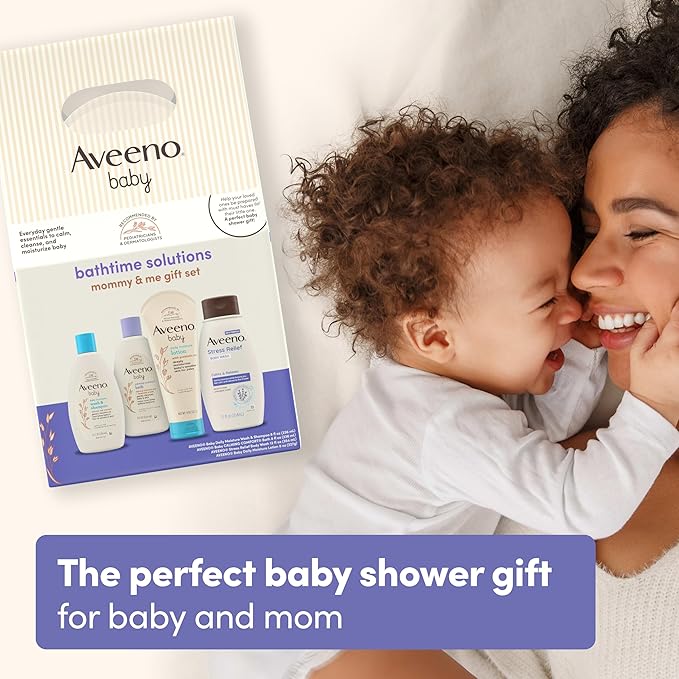 Aveeno Baby Bathtime Solutions Mommy & Me Gift Set