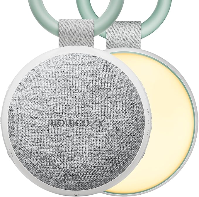 Momcozy Portable Sound Machine with Night Light