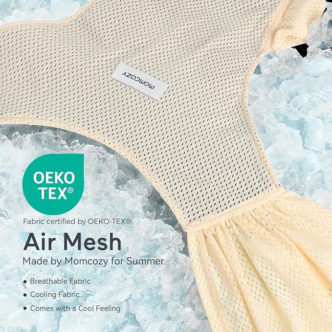 Momcozy Baby Carrier AirMesh Beige