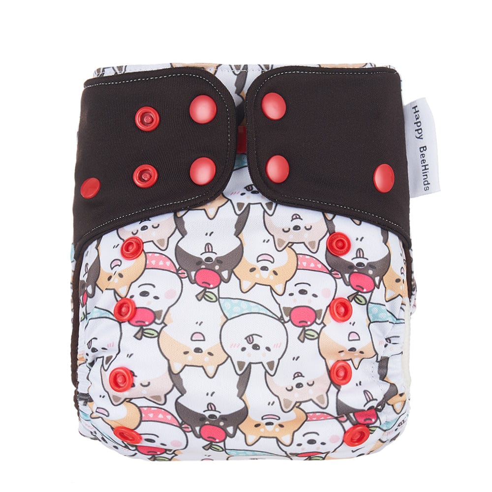 Perfect Fit Pocket Diaper by Happy BeeHinds - Prints