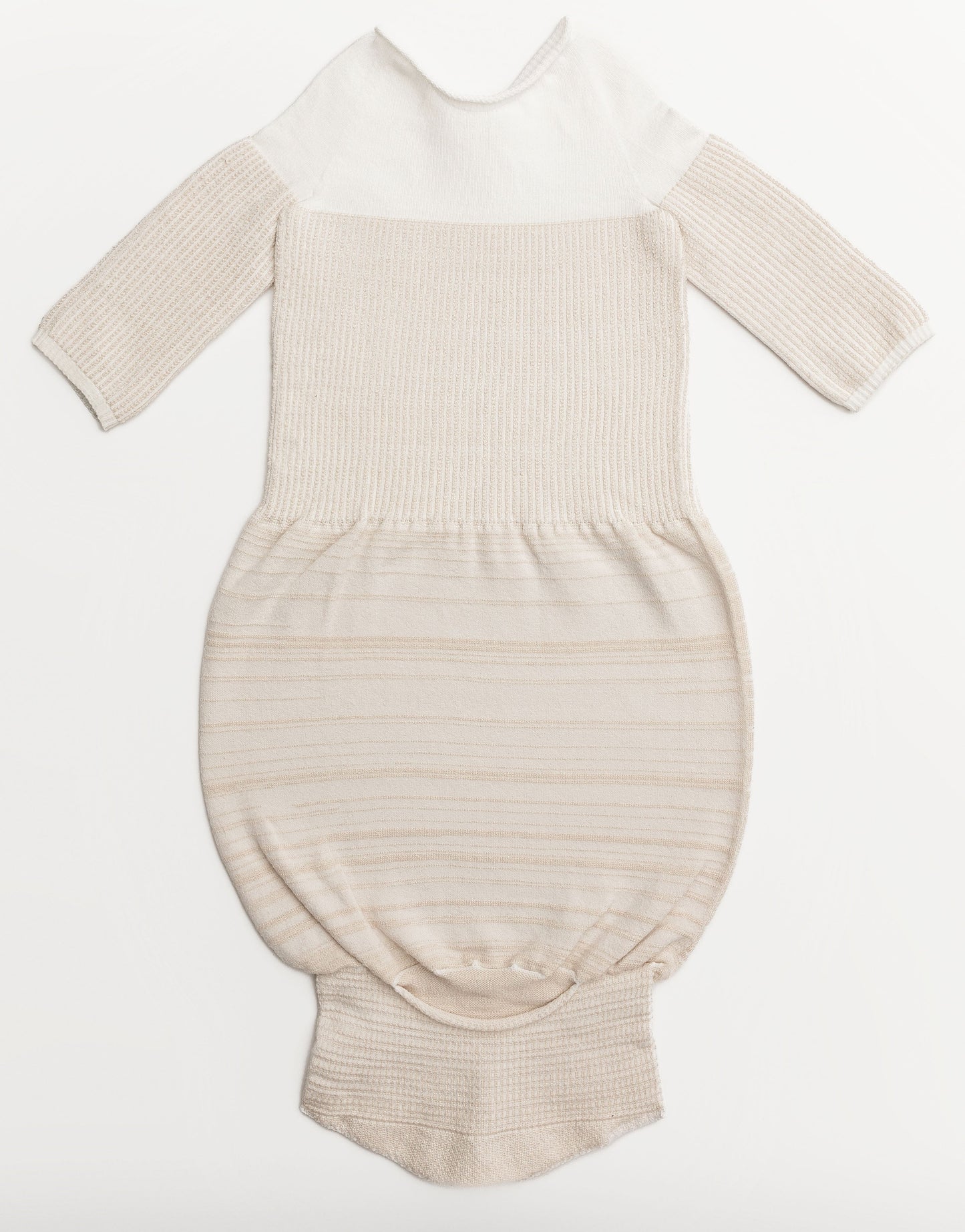 Bamboo Blend Beige Arms Out™ Long Sleeve Sleep Sack