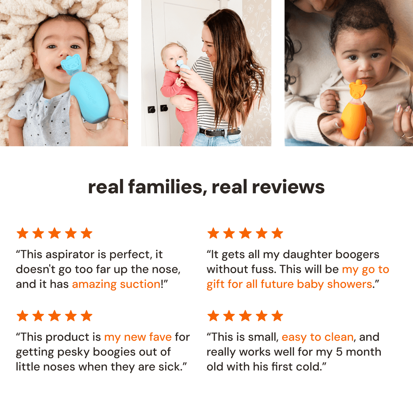 Bulb Nose Nasal Aspirator
