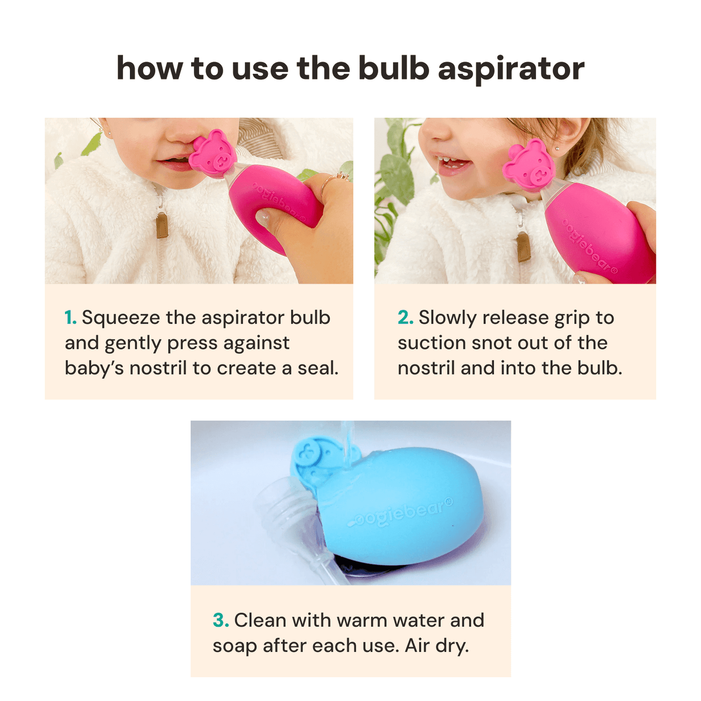 Bulb Nose Nasal Aspirator