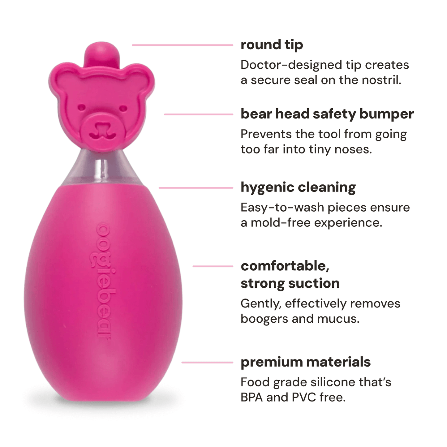 Bulb Nose Nasal Aspirator