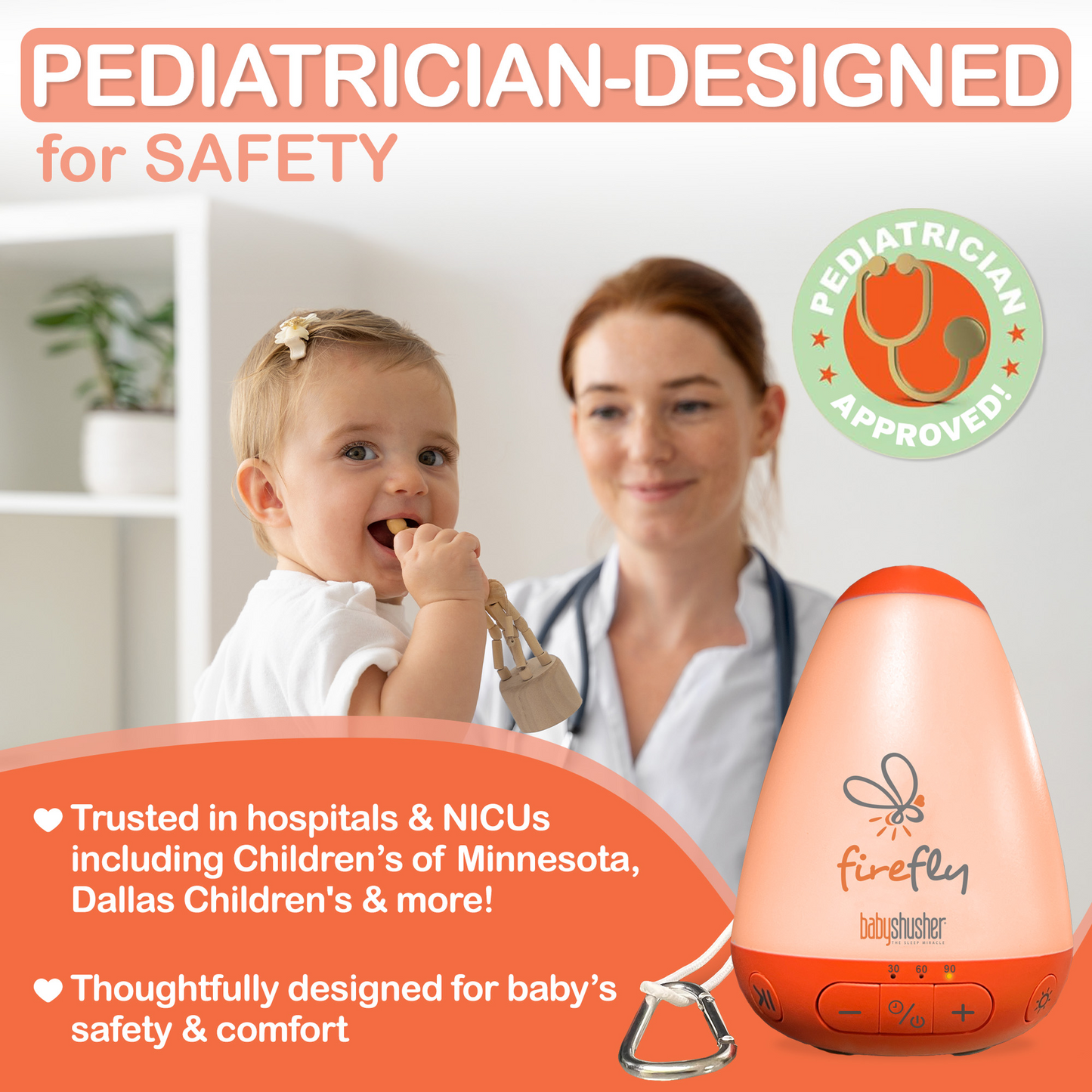 Firefly Portable Baby Sound Machine