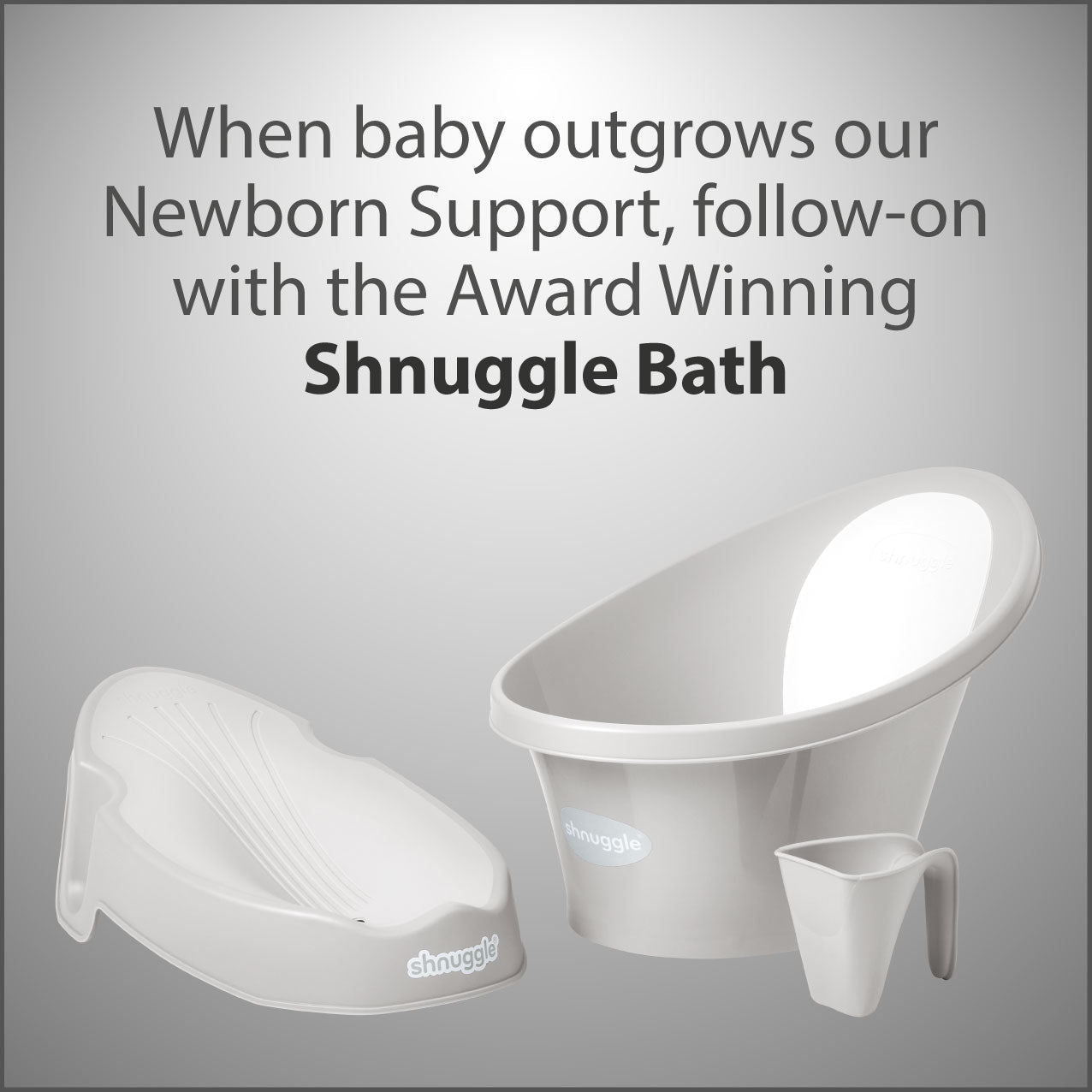 Shnuggle Newborn Baby Bath Support