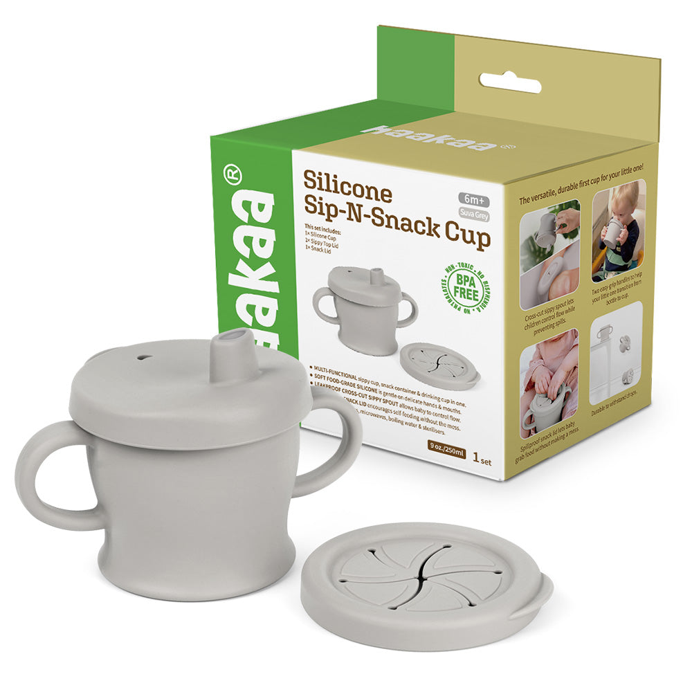 Haakaa Silicone Sip-N-Snack Cup