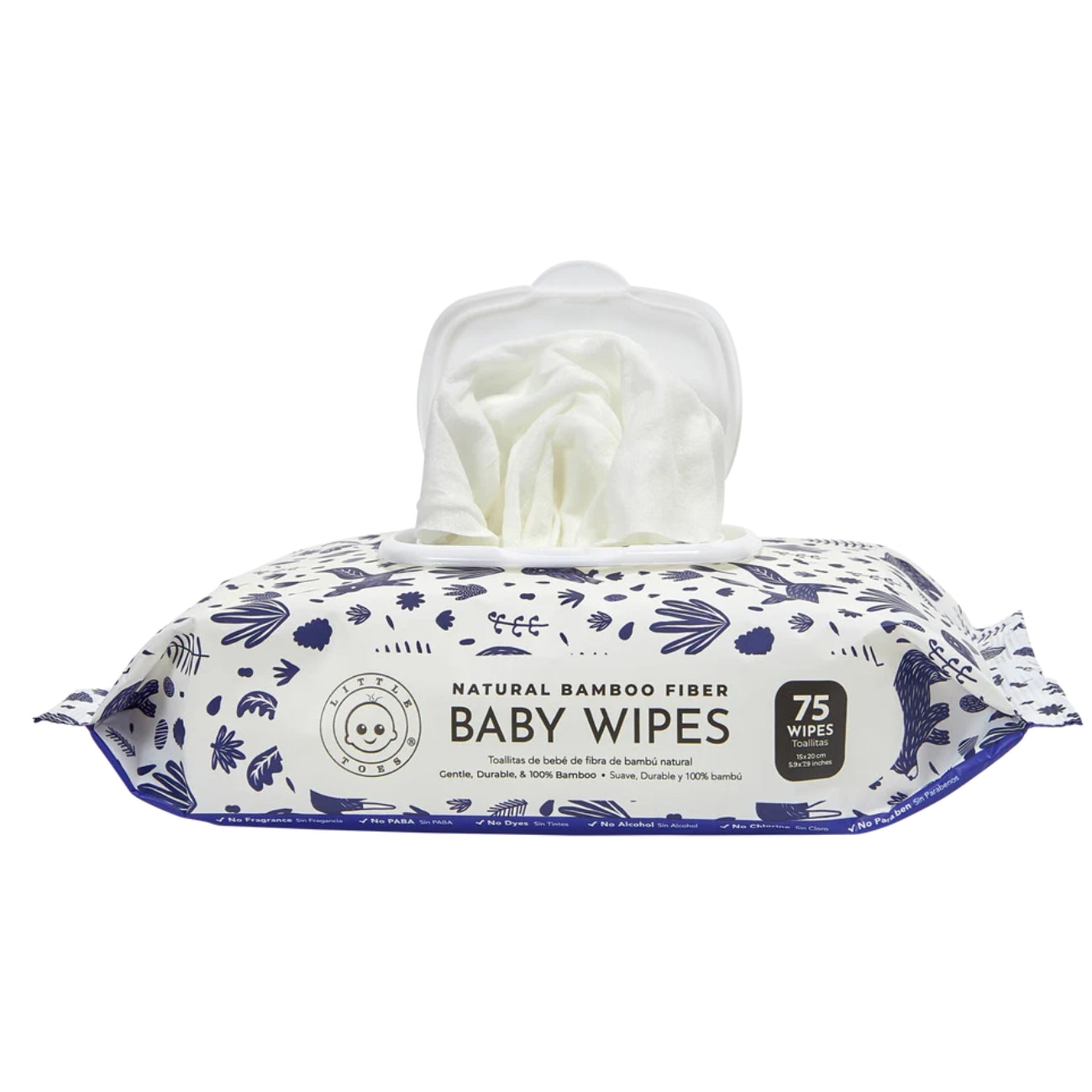 Little Toes Natural Hypoallergenic Bamboo Baby Wipes