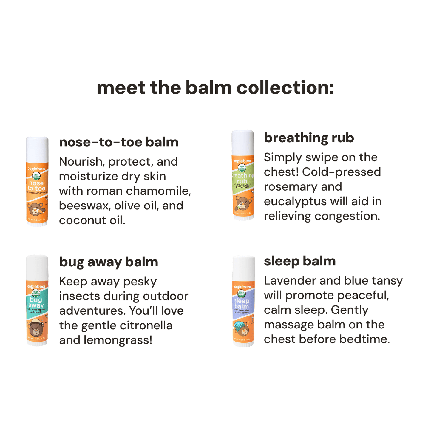 Balm Collection 4-pack