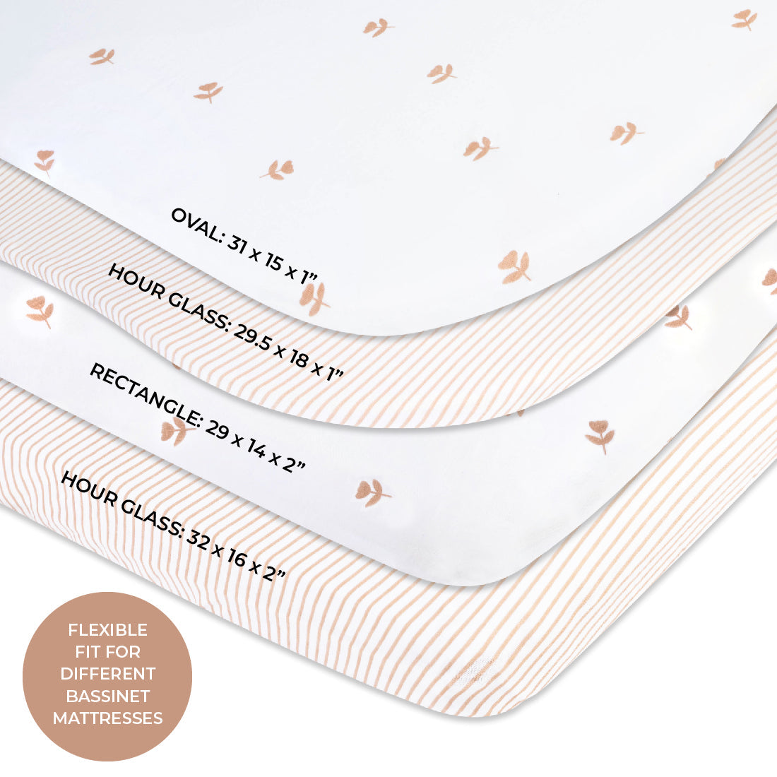 Bassinet Sheet Set