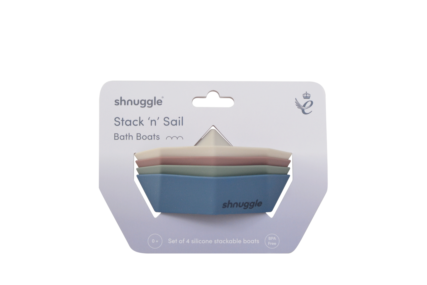 Shnuggle Stack and Sail Bath Boat Toys