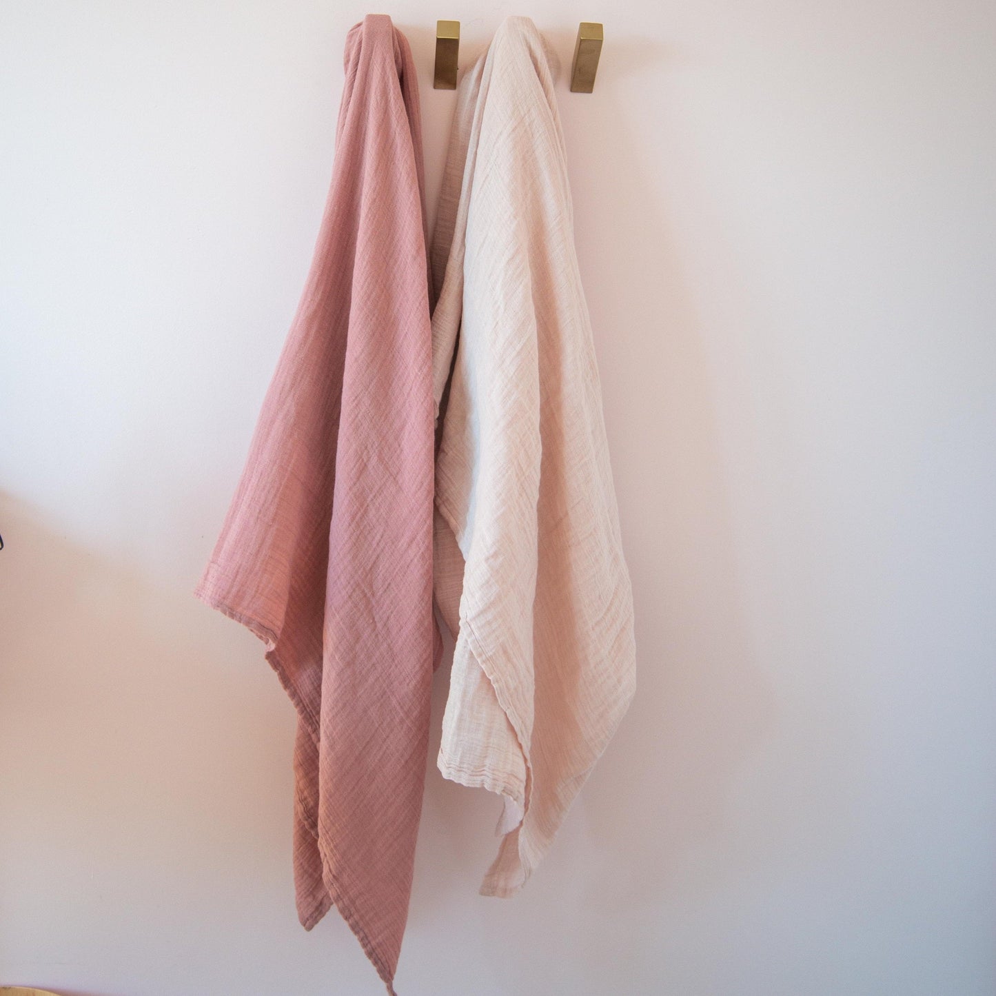 2 Pack Cotton Muslin Swaddle Blanket