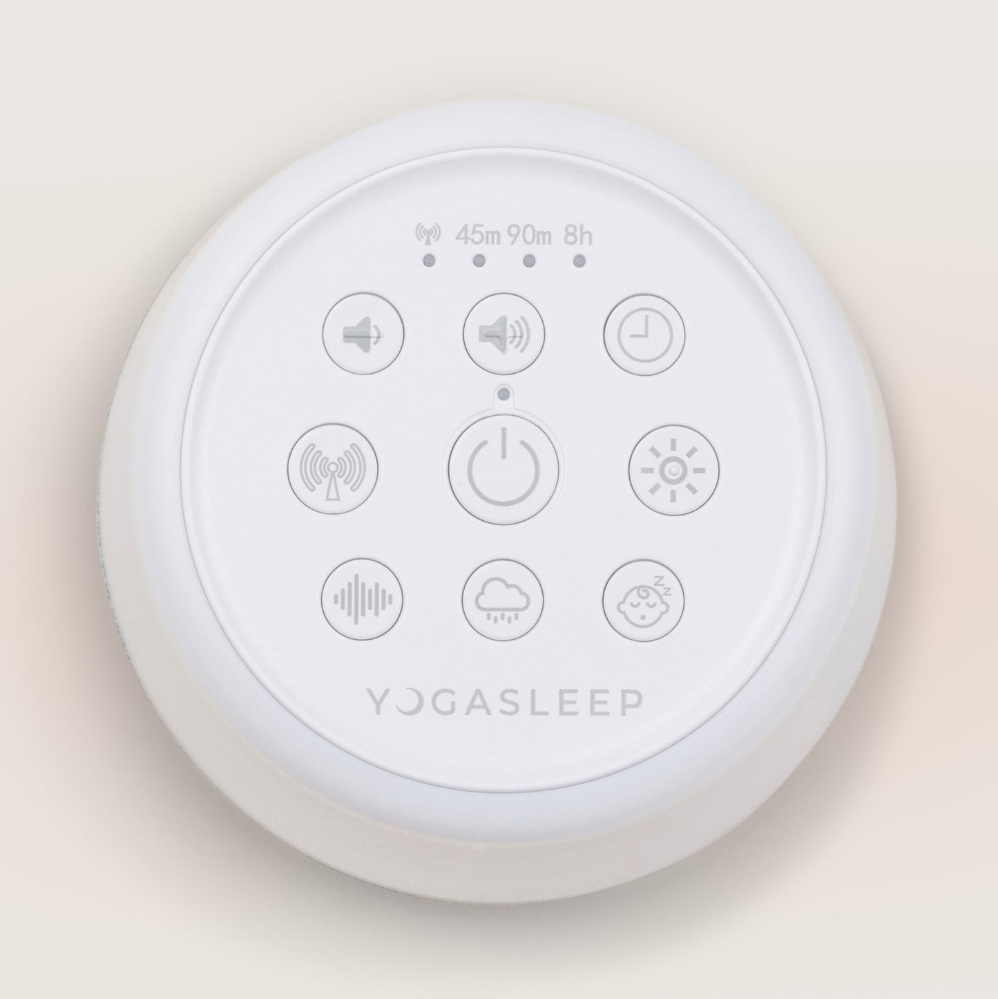 Duet White Noise Machine with Night Light and Wireless Speaker