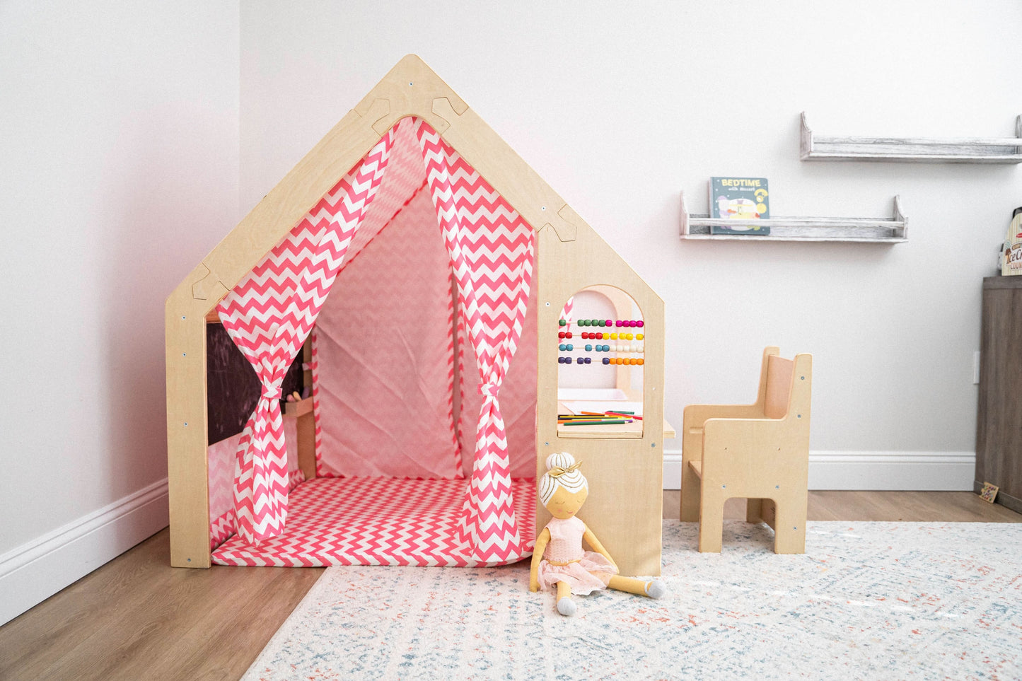 Playhouse & Sensory Desk