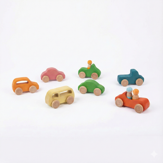 Wooden Car Toy set