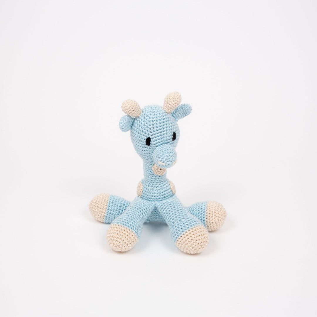 Hand-Stitched Giraffe Doll