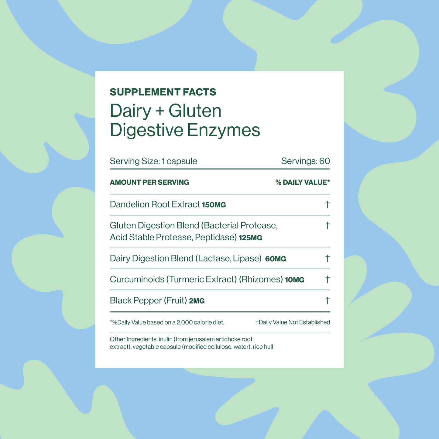 Dairy + Gluten Digestive Enzymes