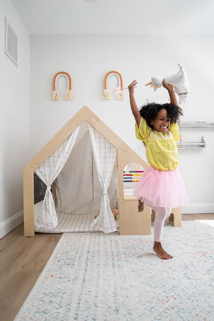 Playhouse & Sensory Desk