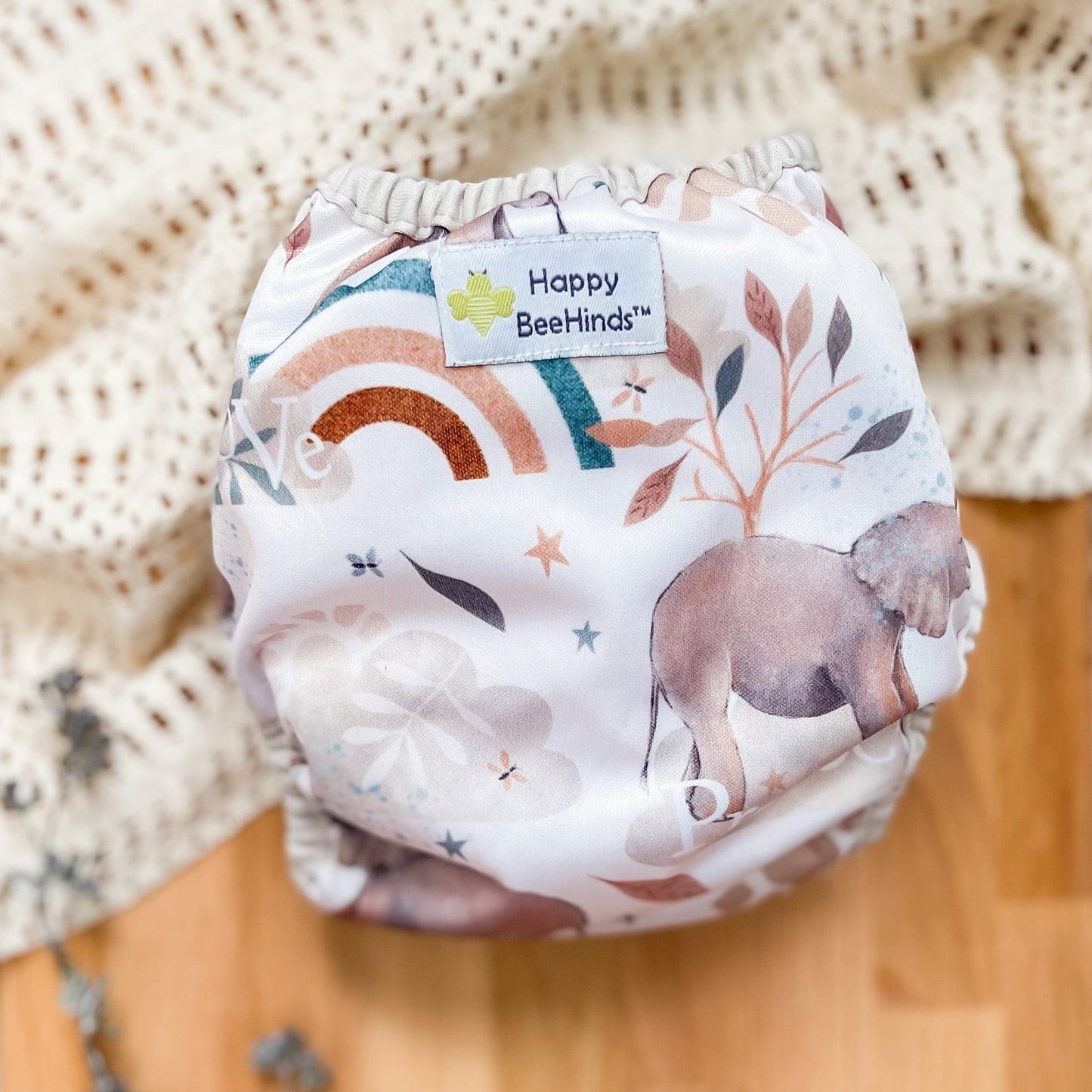 The "Bally"  Newborn Diaper Cover by Happy BeeHinds - Prints