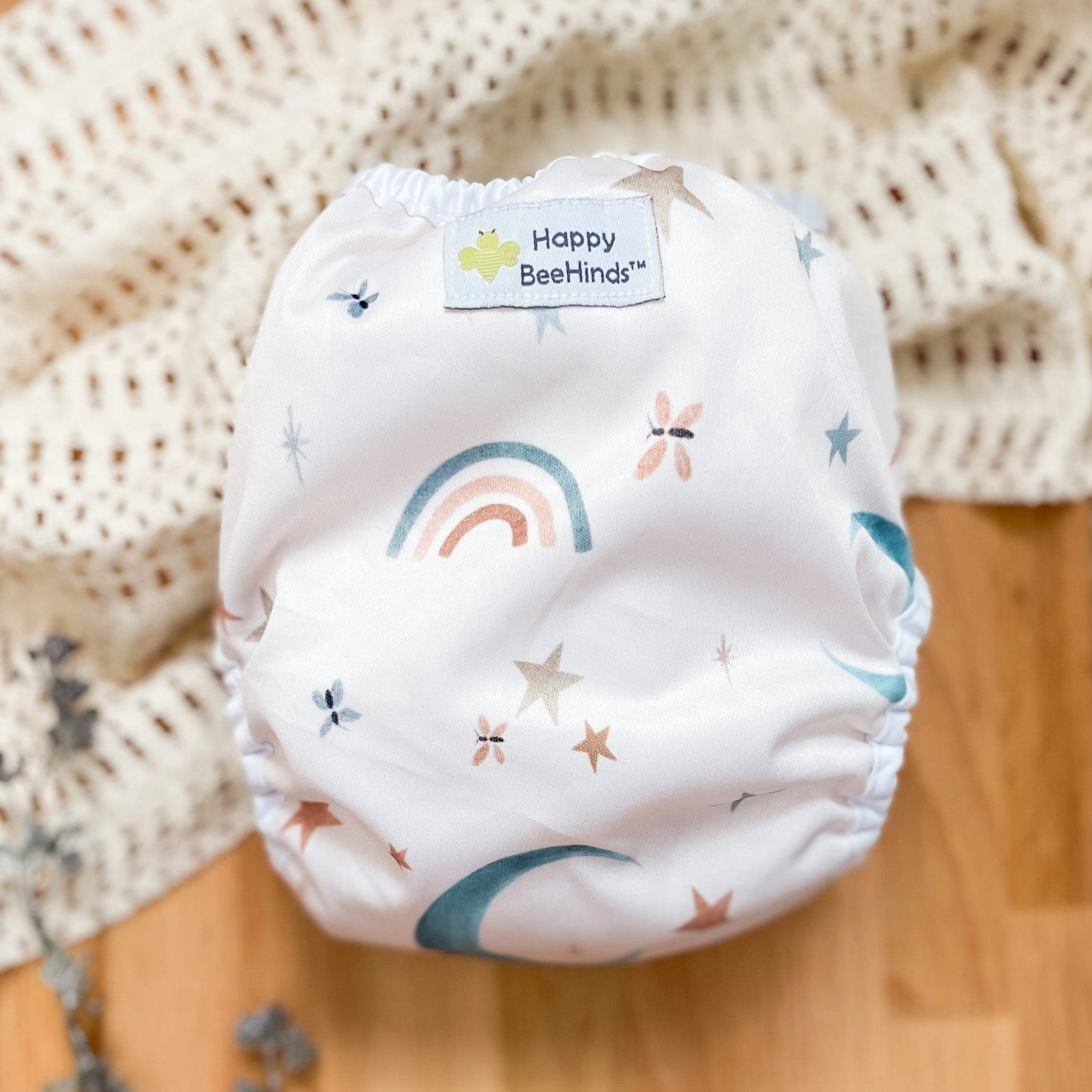 The "Bally"  Newborn Diaper Cover by Happy BeeHinds - Prints