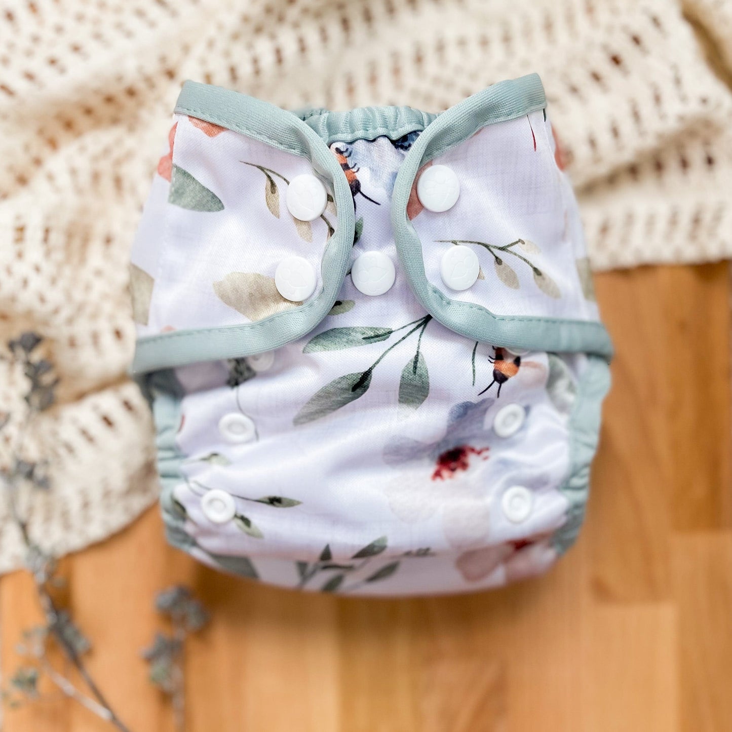 The "Bally"  Newborn Diaper Cover by Happy BeeHinds - Prints