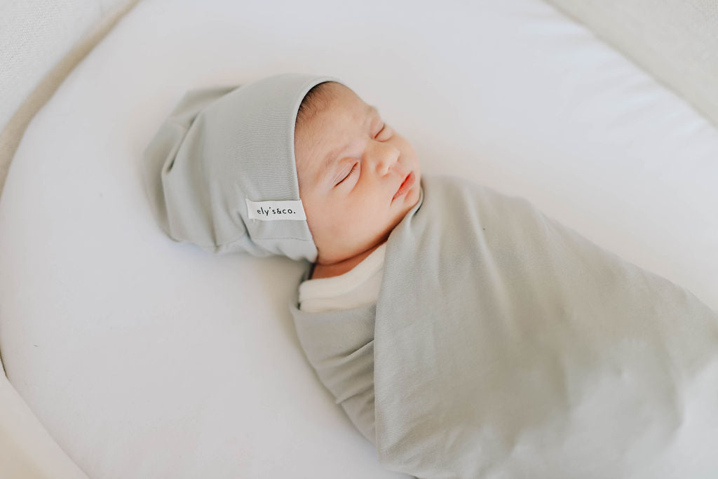 Modal Swaddle & Beanie Set in Gift Box