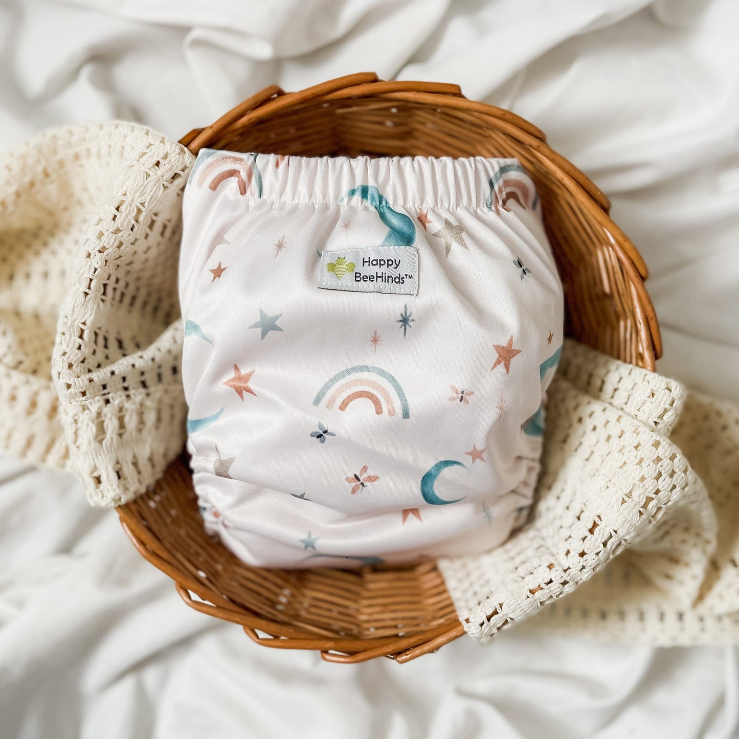 The "Deluxe" Pocket Diaper by Happy BeeHinds Original Collection