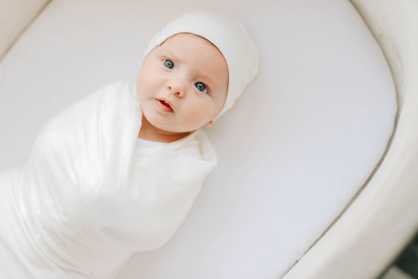 Modal Swaddle & Beanie Set in Gift Box