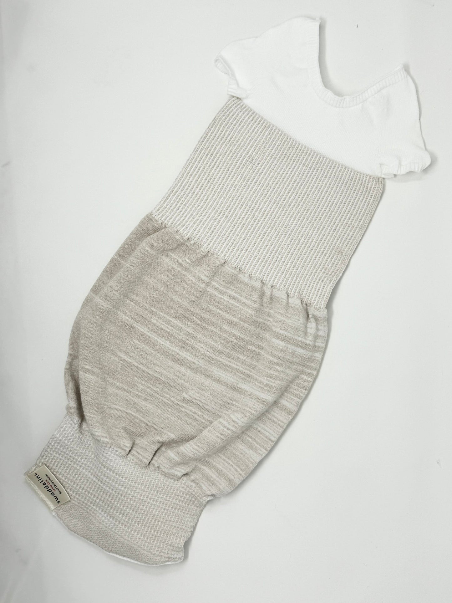 Bamboo Blend Beige Arms Out™ Short Sleeve Sleep Sack