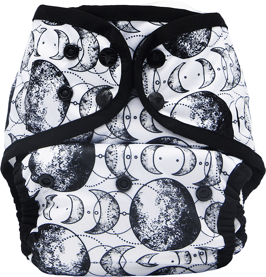 The "Bally" One Size Diaper Cover by Happy BeeHinds - Prints