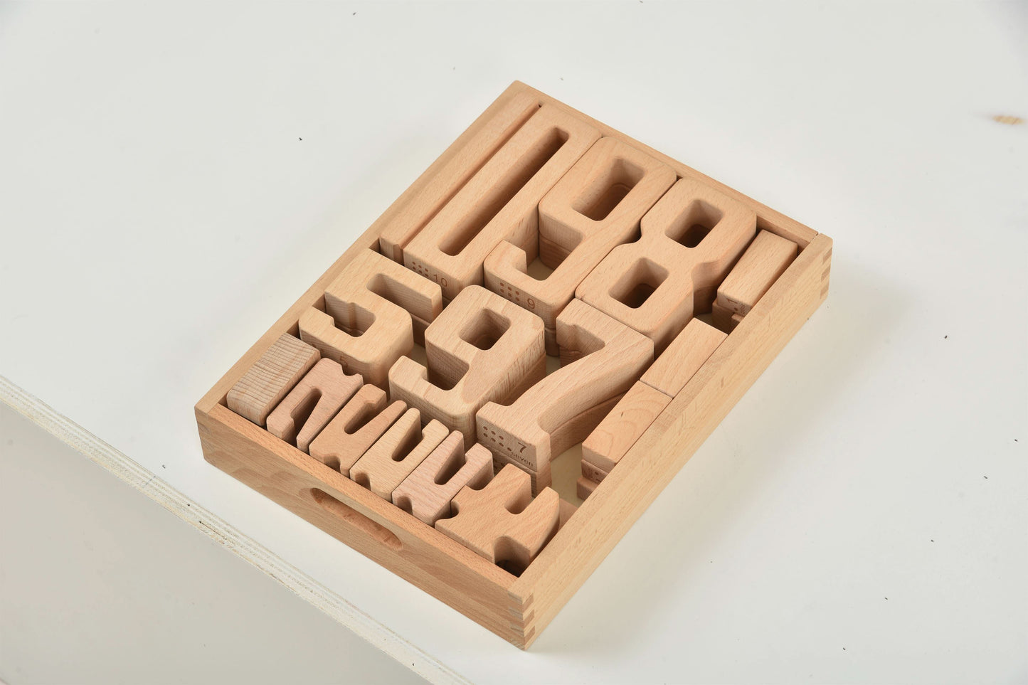 Number Blocks - Montessori Large Wooden Blocks