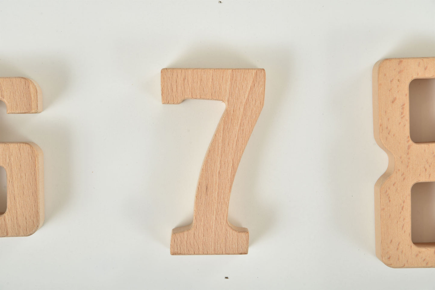 Number Blocks - Montessori Large Wooden Blocks