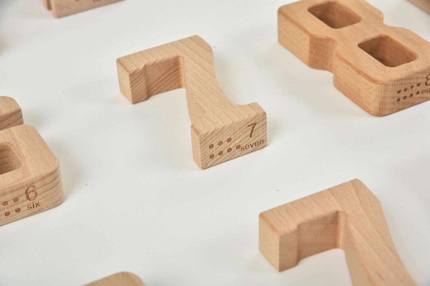 Number Blocks - Montessori Large Wooden Blocks