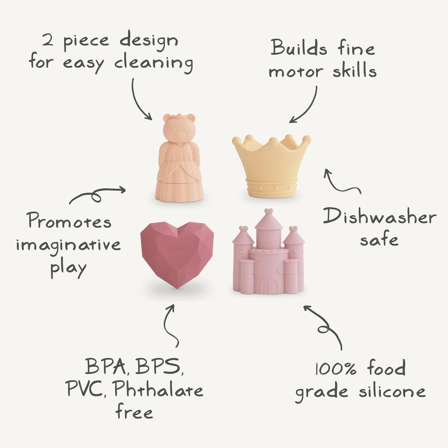 Mold Free Bath Play Set