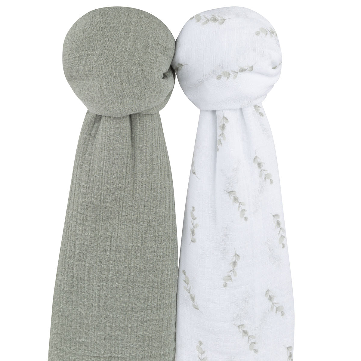 2 Pack Cotton Muslin Swaddle Blanket