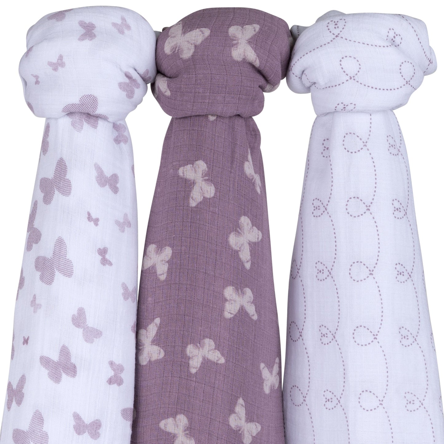 3 Pack Cotton Muslin Swaddle Blanket