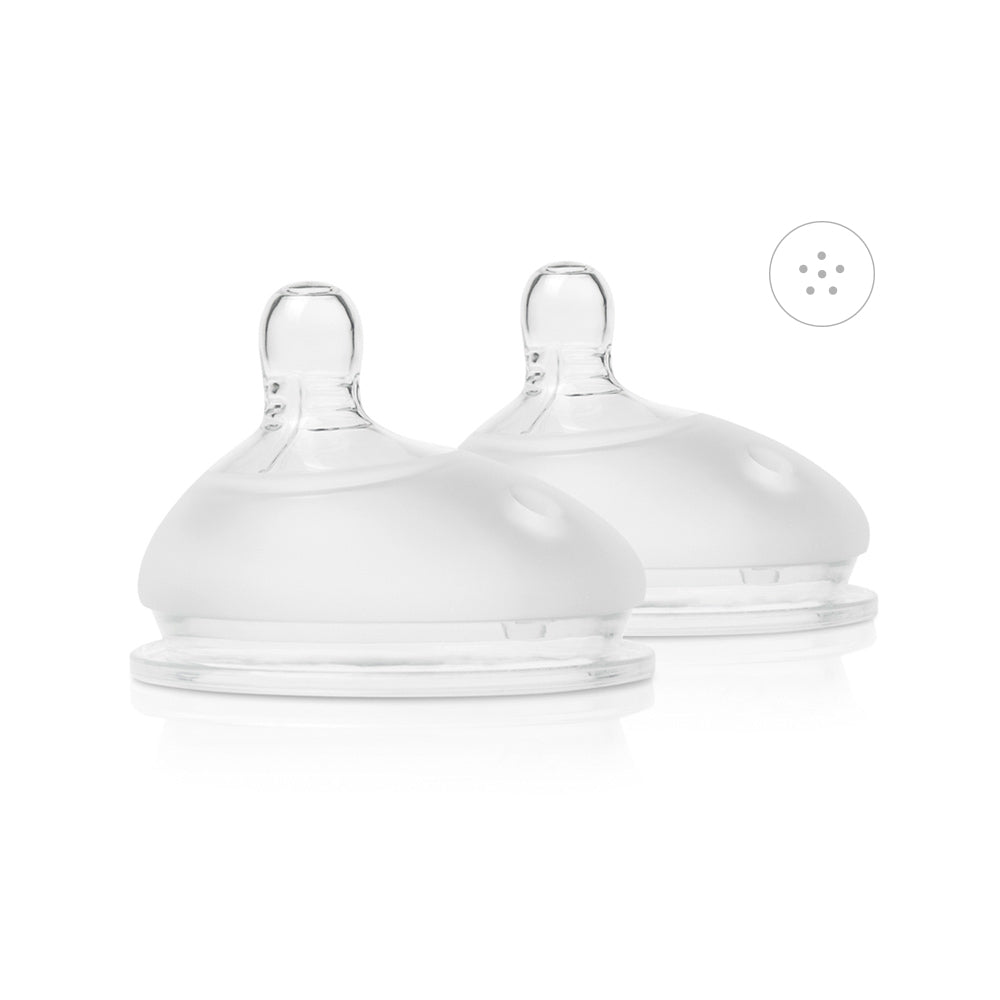 GentleBottle Silicone Replacement Nipple (2-Pack)