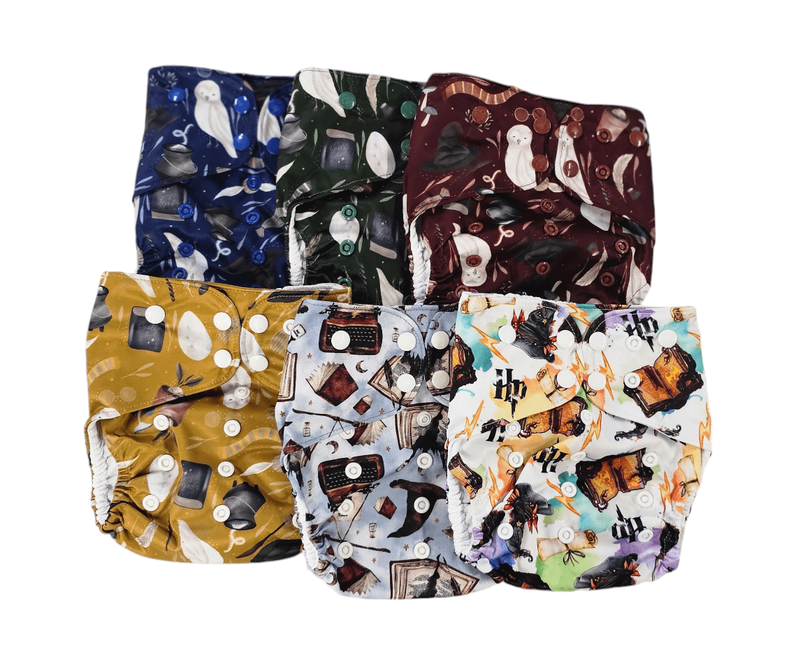 The "Deluxe" Pocket Diaper by Happy BeeHinds Wizard Collection