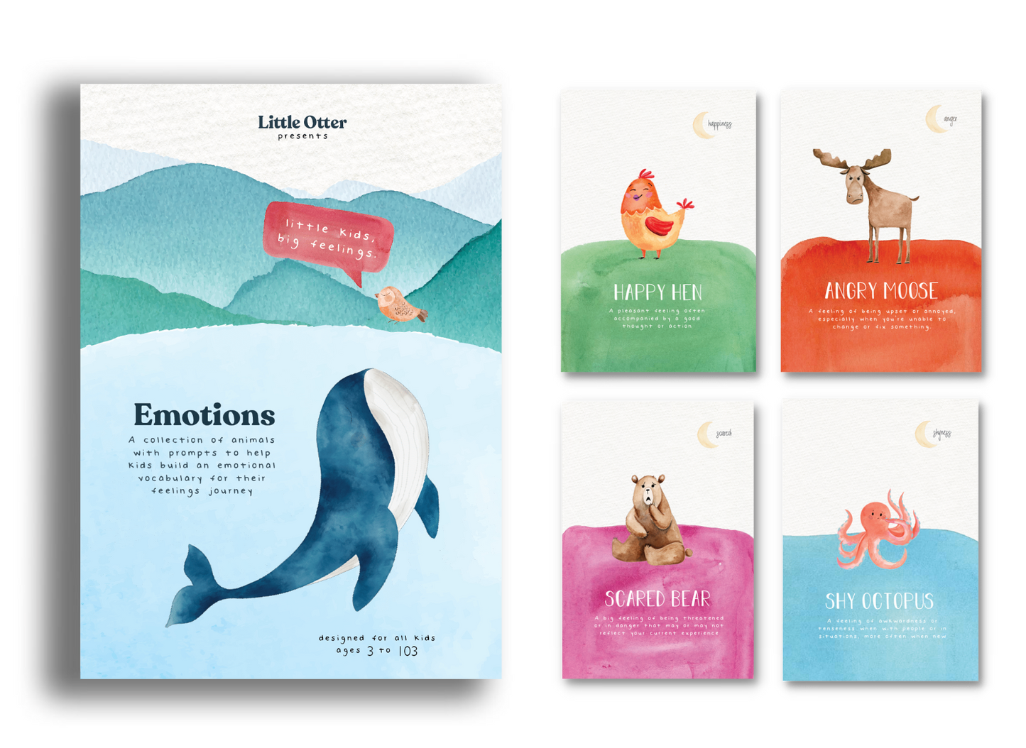 Mindful Kids Cards: Emotions