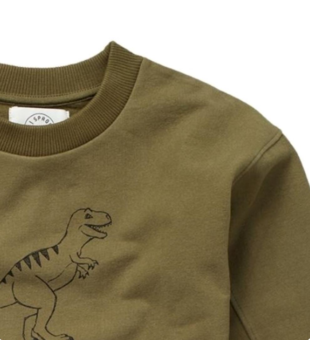 Dino Sweatshirt - Khaki